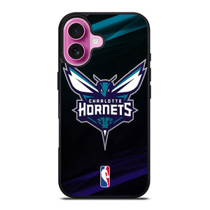 CHARLOTTE HORNETS NBA LOGO iPhone 16 Plus Case Cover
