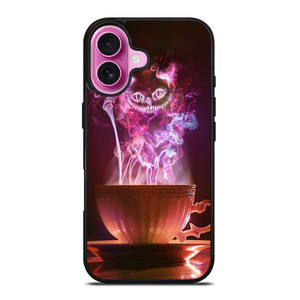 CHESHIRE CAT SMOKE ALICE IN WONDERLAND iPhone 16 Plus Case Cover