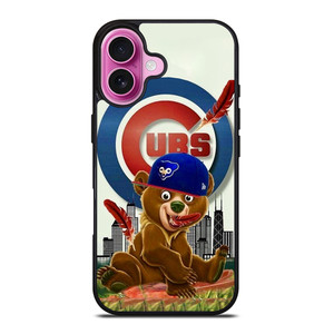 CHICAGO CUBS MASCOT iPhone 16 Plus Case Cover CHICAGO CUBS MASCOT iPhone 16 Plus Case Cover