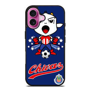 CHIVAS DE GUADALAJARA FOOTBALL MASCOT iPhone 16 Plus Case Cover CHIVAS DE GUADALAJARA FOOTBALL MASCOT iPhone 16 Plus Case Cover