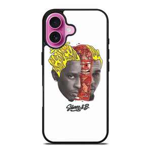 CHRIS BROWN YOUNG THUG SLIME & B iPhone 16 Plus Case Cover