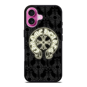 CHROME HEARTS PATTERN iPhone 16 Plus Case Cover