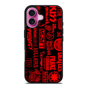 CLASSIC ROCK BAND LOGO iPhone 16 Plus Case Cover CLASSIC ROCK BAND LOGO iPhone 16 Plus Case Cover