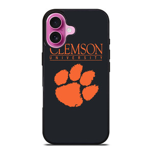 CLEMSON TIGERS SIMPEL LOGO iPhone 16 Plus Case Cover CLEMSON TIGERS SIMPEL LOGO iPhone 16 Plus Case Cover