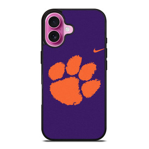 CLEMSON TIGERS SYMBOL NIKE iPhone 16 Plus Case Cover