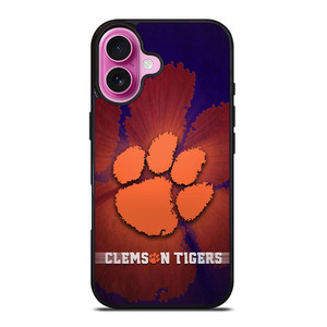CLEMSON TIGERS SYMBOL iPhone 16 Plus Case Cover