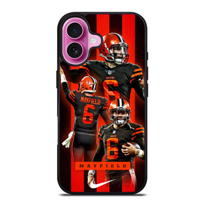 CLEVELAND BROWNS BAKER MAYFIELD 6 iPhone 16 Plus Case Cover