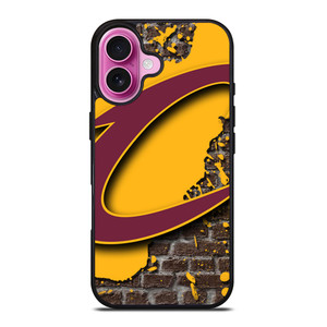 CLEVELAND CAVALIERS WALL SPLASH iPhone 16 Plus Case Cover