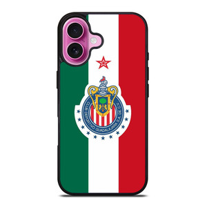 CLUB DEPORTIVO GUADALAJARA MEXICO iPhone 16 Plus Case Cover