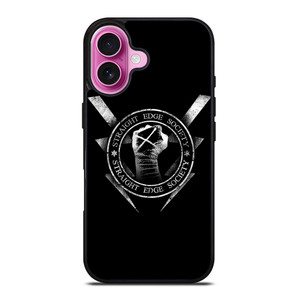 CM PUNK STRAIGHT EDGE SOCIETY iPhone 16 Plus Case Cover
