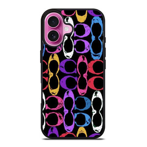 COACH NEW YORK ART LOGO iPhone 16 Plus Case Cover COACH NEW YORK ART LOGO iPhone 16 Plus Case Cover