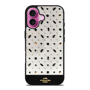 COACH NEW YORK STONE iPhone 16 Plus Case Cover COACH NEW YORK STONE iPhone 16 Plus Case Cover