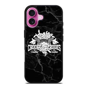 CROOKS AND CASTLES BANDANA MARBLE iPhone 16 Plus Case Cover