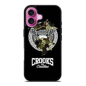 CROOKS AND CASTLES BANDANA SYMBOL iPhone 16 Plus Case Cover