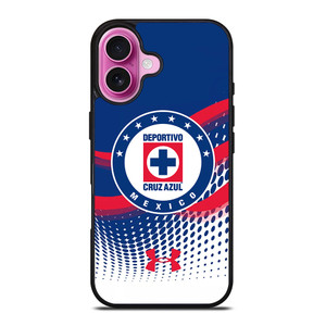 CRUZ AZUL FOOTBALL CLUB MEXICO iPhone 16 Plus Case Cover CRUZ AZUL FOOTBALL CLUB MEXICO iPhone 16 Plus Case Cover