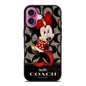 CUTE COACH MINNIE MOUSE iPhone 16 Plus Case Cover CUTE COACH MINNIE MOUSE iPhone 16 Plus Case Cover