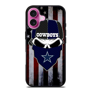DALLAS COWBOYS SKULL LOGO iPhone 16 Plus Case Cover