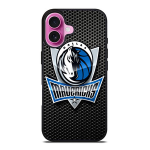 DALLAS MAVERICKS METAL LOGO iPhone 16 Plus Case Cover