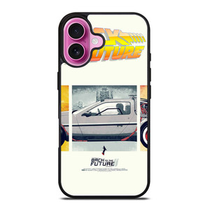 DELOREAON CAR BACK TO THE FUTURE iPhone 16 Plus Case Cover DELOREAON CAR BACK TO THE FUTURE iPhone 16 Plus Case Cover