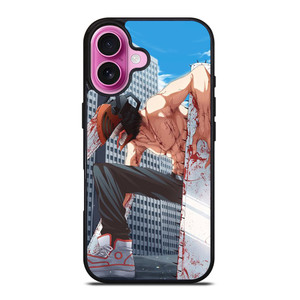 DENJI CHAINSAW MAN MANGA iPhone 16 Plus Case Cover