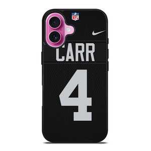 DEREK CARR LAS VEGAS RAIDERS NFL KIT iPhone 16 Plus Case Cover