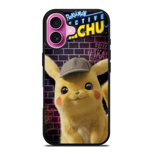 DETECTIVE PIKACHU CUTE POKEMON iPhone 16 Plus Case Cover