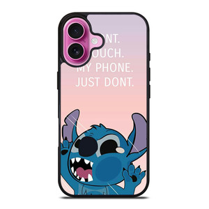 DISNEY STITCH DONT TOUCH MY PHONE  iPhone 16 Plus Case Cover