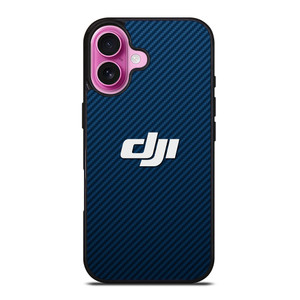 DJI DRONE CAMERA BLUE CARBON iPhone 16 Plus Case Cover