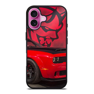 DODGE CAR DEMON LOGO iPhone 16 Plus Case Cover DODGE CAR DEMON LOGO iPhone 16 Plus Case Cover