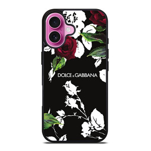 DOLCE AND GABBANA FLOWER iPhone 16 Plus Case Cover