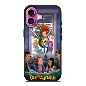 DUNCANVILLE CARTOON MOVIES POSTER iPhone 16 Plus Case Cover