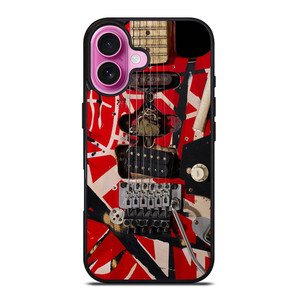 EDDIE VAN HALEN GUITAR EMBLEM iPhone 16 Plus Case Cover EDDIE VAN HALEN GUITAR EMBLEM iPhone 16 Plus Case Cover