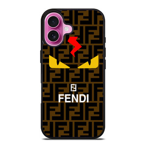 FENDI ROMA EYES LOGO 2 iPhone 16 Plus Case Cover