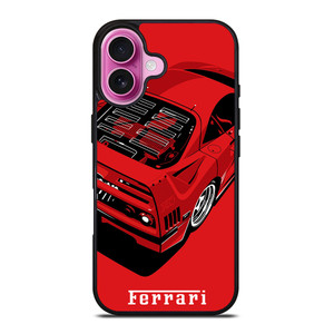 FERRARI F40 ILLUSTRATION iPhone 16 Plus Case Cover