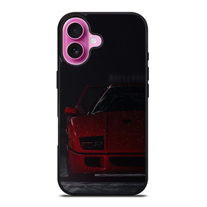 FERRARI F40 VINTAGE SUPERCAR 2 iPhone 16 Plus Case Cover