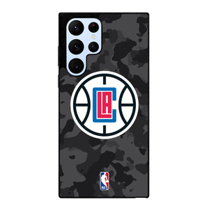LOS ANGELES CLIPPERS BLACK CAMO Samsung Galaxy S22 Ultra Case Cover