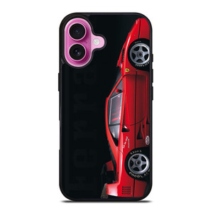 FERRARI F40 VINTAGE SUPERCAR iPhone 16 Plus Case Cover