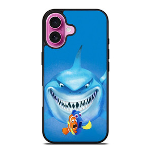 FINDING NEMO DORY SHARK CARTOON iPhone 16 Plus Case Cover