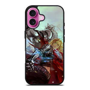 FULLMETAL ALCHEMIST BROTHERHOOD ANIME iPhone 16 Plus Case Cover