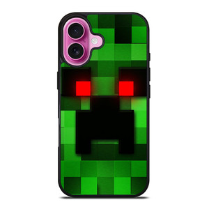 GAME MINECRAFT CREEPER iPhone 16 Plus Case Cover