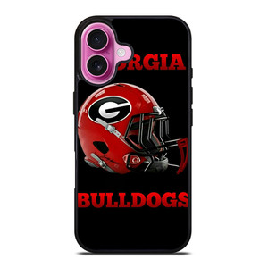 GEORGIA BULLDOGS FOOTBALL HELMET iPhone 16 Plus Case Cover