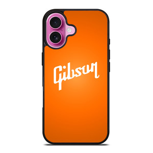 GIBSON GUITAR LOGO iPhone 16 Plus Case Cover