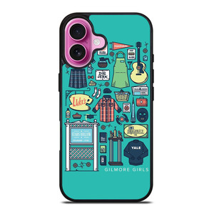 GILMORE GIRLS COLLAGE iPhone 16 Plus Case Cover GILMORE GIRLS COLLAGE iPhone 16 Plus Case Cover