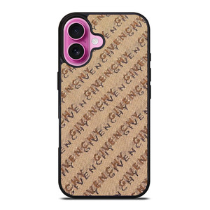 GIVENCHY PARIS LOGO PATTERN 2 iPhone 16 Plus Case Cover