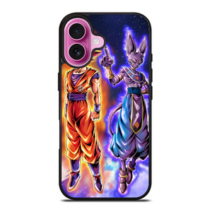 GOKU VS BEERUS DRAGON BALL iPhone 16 Plus Case Cover