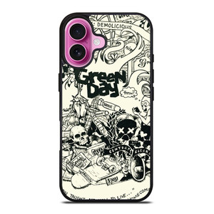 GREEN DAY BAND DEMOLICIOUS iPhone 16 Plus Case Cover