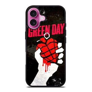 GREEN DAY GRENADE iPhone 16 Plus Case Cover GREEN DAY GRENADE iPhone 16 Plus Case Cover