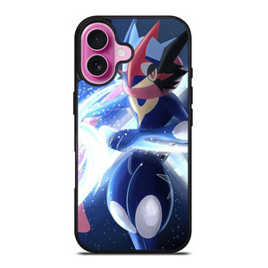 GRENINJA POKEMON CARTOON iPhone 16 Plus Case Cover