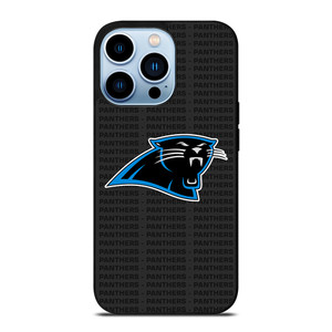 CAROLINA PANTHERS FOOTBALL TEXT iPhone 13 Pro Max Case Cover