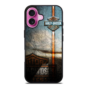 HARLEY DAVIDSON GRUNGE LOGO iPhone 16 Plus Case Cover
